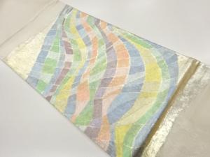 幾何学模様袋帯